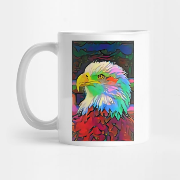 Colorful Eagle by GMAT